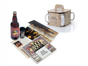 Think Outside the Box Menu Packaging